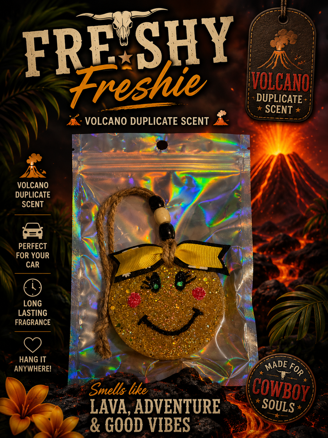 🌋 Volcanic Star Freshie  Compare to Capri Blue® Volcano Type Fragrance