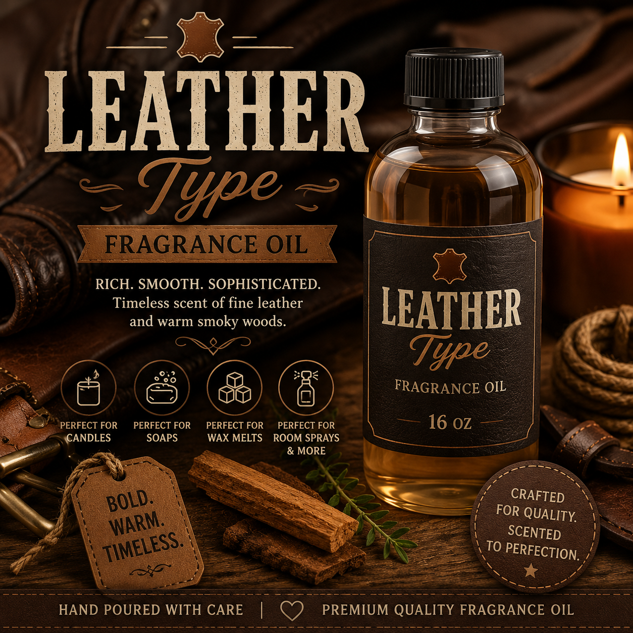 Leather Type Fragrance Oil
