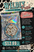 Cow Print Paw Freshie – Leather Scent